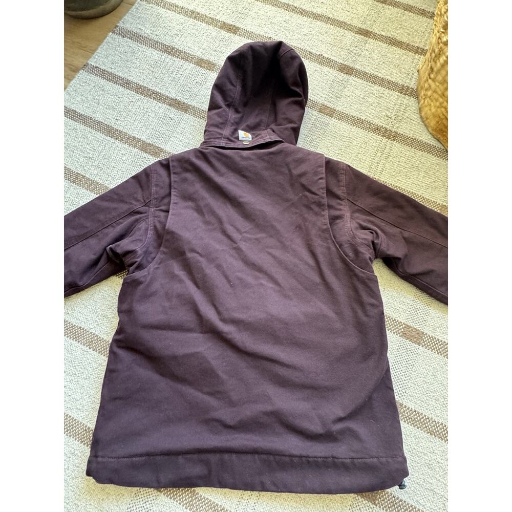 Carhartt Full Swing Caldwell Jacket Insulated Women’s Small 4/6 Purple Hood Line - Picture 9 of 9